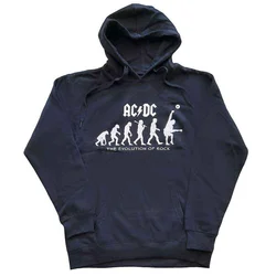 AC/DC Evolution of Rock Navy Blue M Kapuco