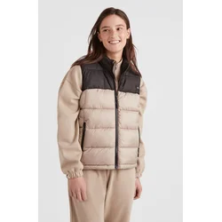O’NEILL Ženski prsluk, ORiginals Puffer Vest, Krem