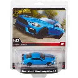 shumee Hot Wheels Premium 1:43 2021 FORD MUSTANG MACH 1 številka 12