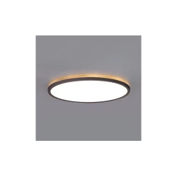 LED kupatilsko svetlo sa senzorom NIVERA LED/24W/230V IP54 prečnik 30 cm crno + daljinski upravljač