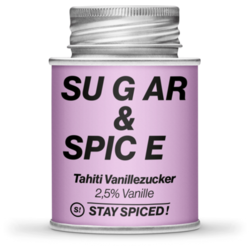 Sugar & Spice - Tahiti vanilija (2,5% vanilija)
