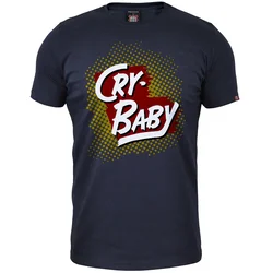 011Shop Muška majica kratkih rukava Cry Baby, Teget