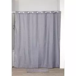 TENDANCE ZAVESA ZA KADU 180X200CM POLIESTER SIVI