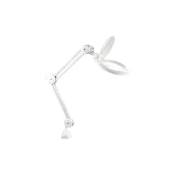 Extol - LED prigušiva stona lampa sa lupom LED/10W/230V bela