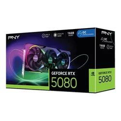 PNY RTX 5080 16GB PNY ARGB OC GDDR7 3Fan