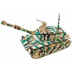 Woodcraft Lesena 3D sestavljanka Velik rezervoar