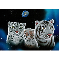 Grafika - Puzzle Schimmel: Gentle Family III - 2 000 kosov