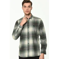 G902 DEWBERRY MENS SHIRT-GREEN