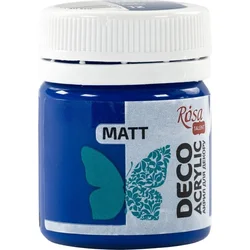 Akril za dekoracije, MATT, 20 ml, ROSA TALENT - Modra (12)