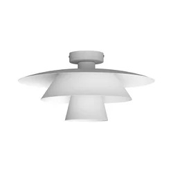 Plafonsko svetlo PLATO 1xE27/15W/230V prečnik 32 cm belo
