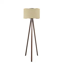OPVIQ AYD 2986 Podna lampa, Drvena, E27, Bež
