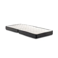 Hanah Home Sklopivi krevet 90x15x200cm Crni