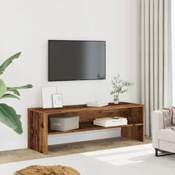 TV ormarić boja starog drva 120 x 40 x 40 cm konstruirano drvo