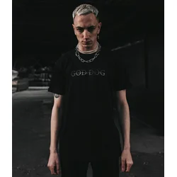 Majica moška - GOD DOG - HOLY BLVK - HB034T