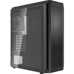 ADATA XPG ohišje VALOR AIR PLUS Mid-Tower, brez napajalnika, 4x 120mm ventilator, črno