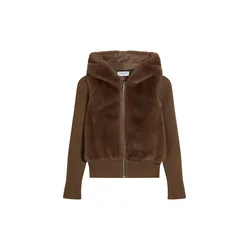 Juicy Couture Pletena jopa Naila temno rjava