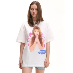 Cropp - Bela majica s printom Britney Spears - white