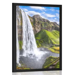 Plakat slap Seljalandsfoss - 40x60 no frame