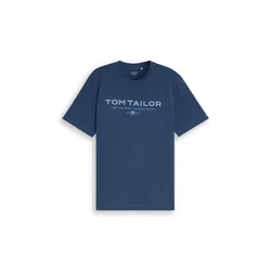 TOM TAILOR Majica mornarska/svetlo modra