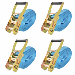 Trake za Vezanje Tereta 4 kom 4 Tone 8mx50mm Plave