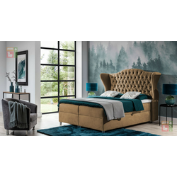 Boxspring postelja Livia - 160x200 cm