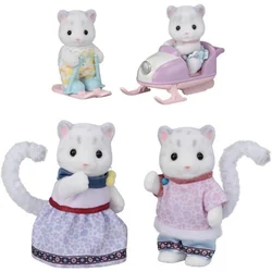 Sylvanian families snow leopard family ( EC5814 )