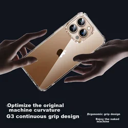 Shanmo Maska za mobilni telefon iPhone 16 Pro, Providna
