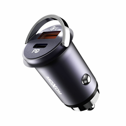 MOXOM Auto punjač MX-VC08 fast PD3.0+QC3.0 33W/ crna