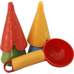 BIO by GOWI - komplet modelčkov za sladoled iz peska - 1 set