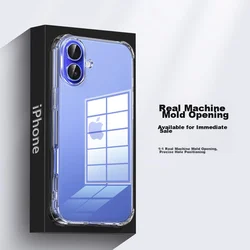 Escase Maska za mobilni telefon iPhone 16 Plus, Providna