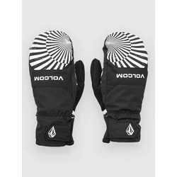 Volcom V.Co Nyle Mittens black print