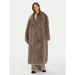 Eleh Krzno Grigio Fango EFW250305 Rjava Regular Fit