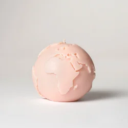 Nuaž Mirisna sveća Planeta, Roze