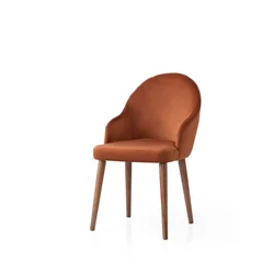 Hanah Home Set stolica Coco-4805, 63x56x103.5 cm, 2 komada, Narandžaste