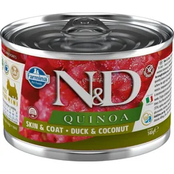 N&D Vlažna hrana za pse Can Dog Quinoa Mini Duck&Coconut, 140g