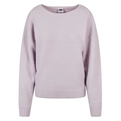 Womens fluffy sweater - lilac