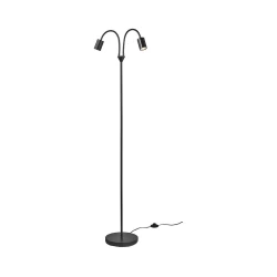 Nordlux - Stojeća lampa EXPLORE 2xGU10/7W/230V crna