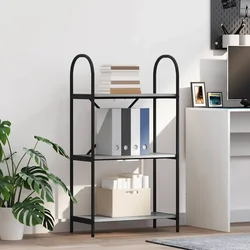 Polica Siva Sonoma 60 x 30 x 109 cm Konstruirano drvo