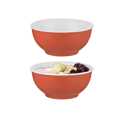 MADAME COCO Set činija, 2 kom, 14cm, Narandžaste
