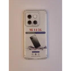 Maska za Xiaomi 14 transparent sa ojačanim ivicama