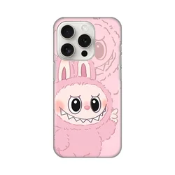 Silikonska maska za iPhone 15 Pro 6.1 Print, La Bubu, Roze
