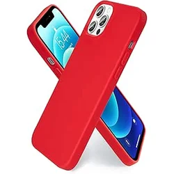 SmartDevil Soft ovitek za iPhone 12/12 Pro – rdeča