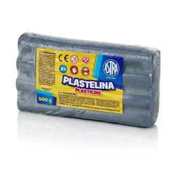Astra ASTRA Plastelin 500g kovinsko srebrn, 303117015
