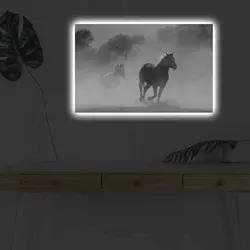 Wallity Slika sa LED osvetljenjem 4570DHDACT-125, 45x70 cm