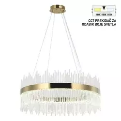 LED visilica CCT KP7006-90V BZ