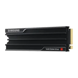 Samsung 9100 pro heatsink 14800/13400mb/s mz-vap1t0cw ssd m.2 nvme pcie 5.0 1tb