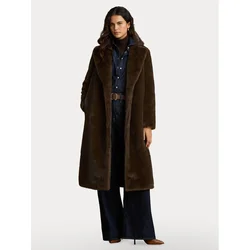 LAUREN RALPH LAUREN Krzno 297P23467001 Temno rjava Regular Fit
