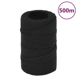 Brodski konop tamnocrni 2 mm 500 m od polipropilena