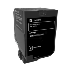 Lexmark - toner Lexmark 74C2HK0 (črna), original