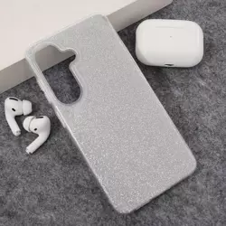 Maska Crystal Dust za Samsung S26 Plus/ S946B srebrna